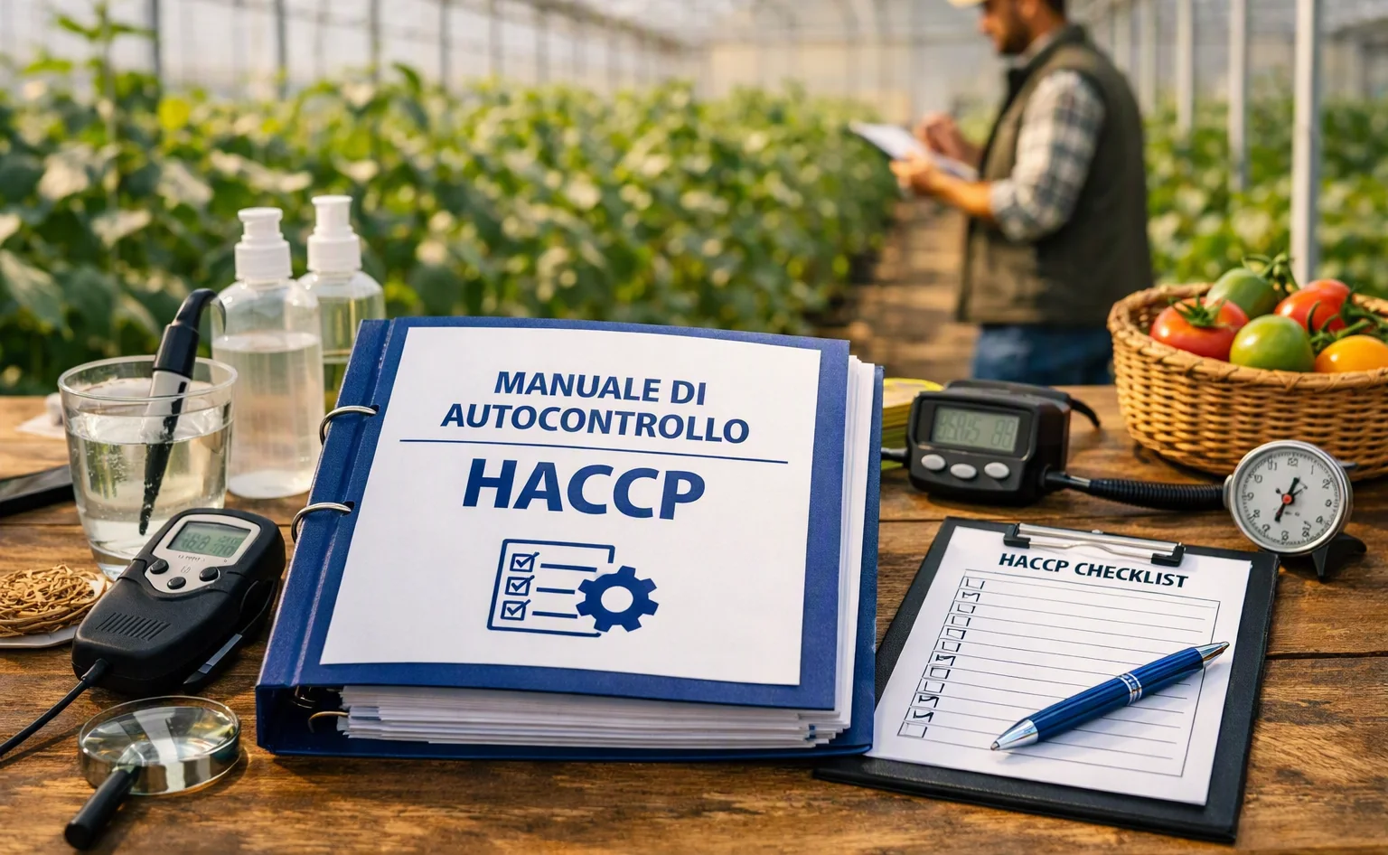 Manuale di autocontrollo HACCP, strumenti di verifica e checklist in serra